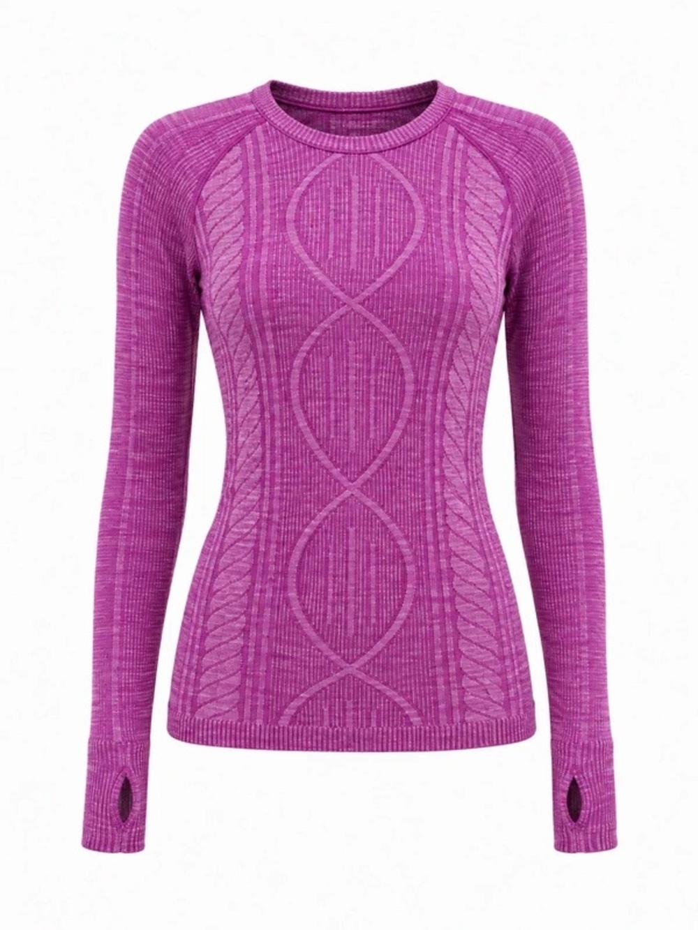 Lululemon / Rest Less Pullover / Heathered Ultra Violet / Size 4